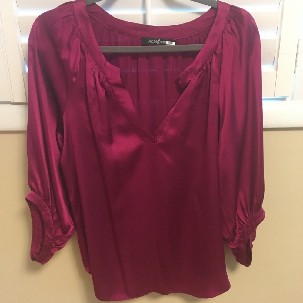 Alice and Trixie Silk Blouse